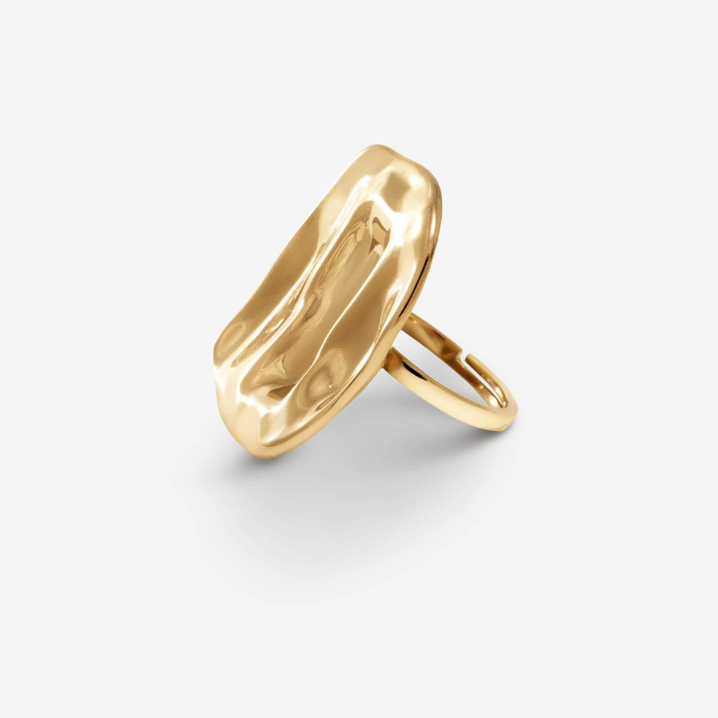 The Artist Palette Ring (L) is a Ring -Palette -Ring- made by Doublemoss Arte