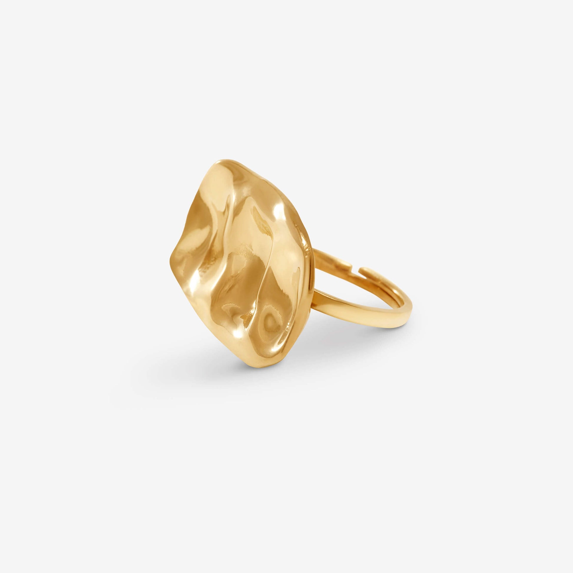 The Artist Palette Ring (M) is a Ring -Palette -Ring- made by Doublemoss Arte