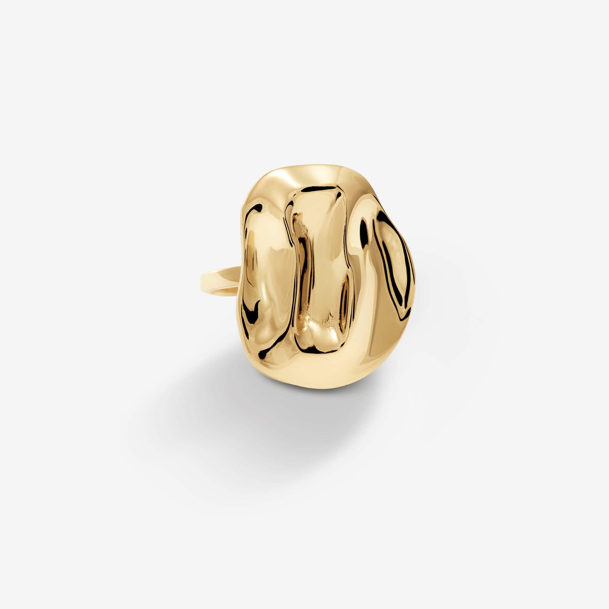 The Artist Palette Ring (S) is a Ring -Palette -Ring- made by Doublemoss Arte