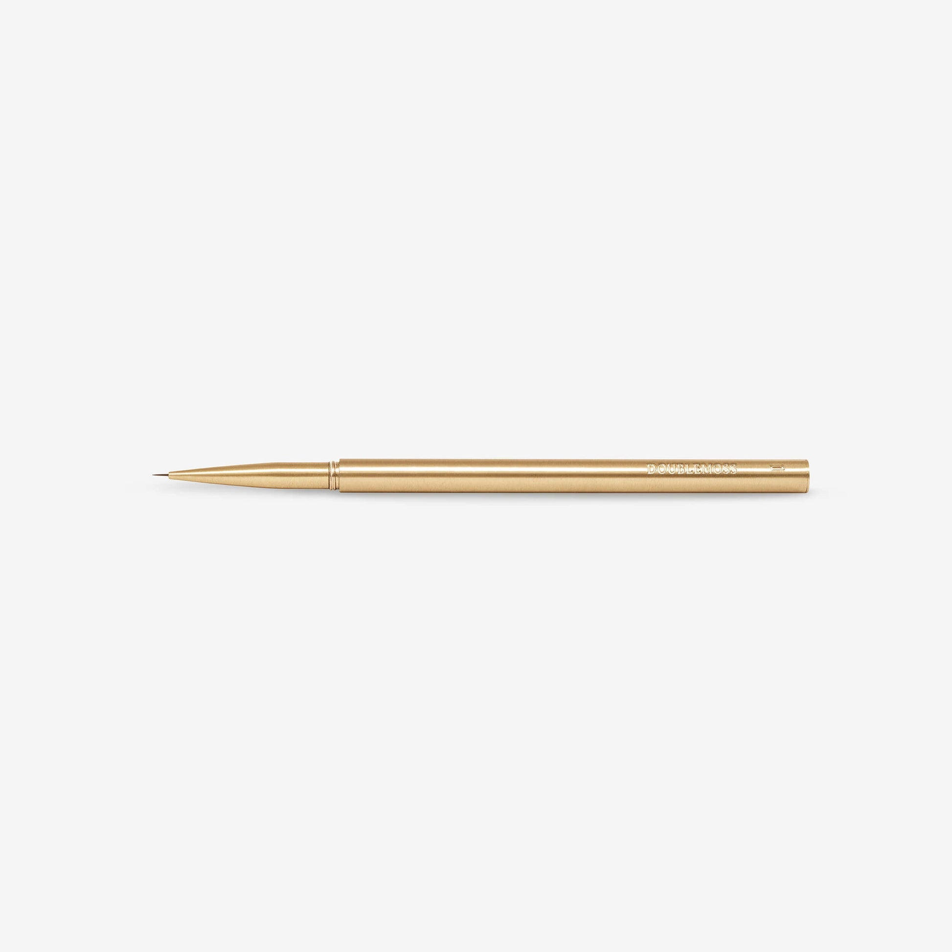 The Arte 1 Brush is a Nail Art Brushes -Brass -Brush- made by Doublemoss Arte